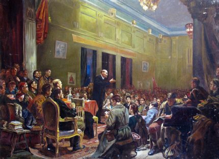 Выступление В.И. Ленина на III съезде комсомола